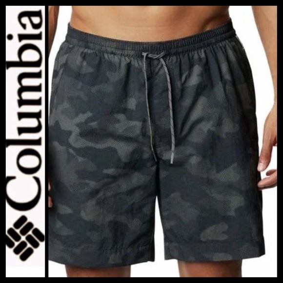 NWT Columbia Men’s Omni-Shade Camo Swim Trunks - Picture 2 of 8